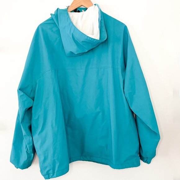 Vintage Woolrich Teal Windbreaker Jacket – No Size Tag – Measurements Included - Picture 3 of 9